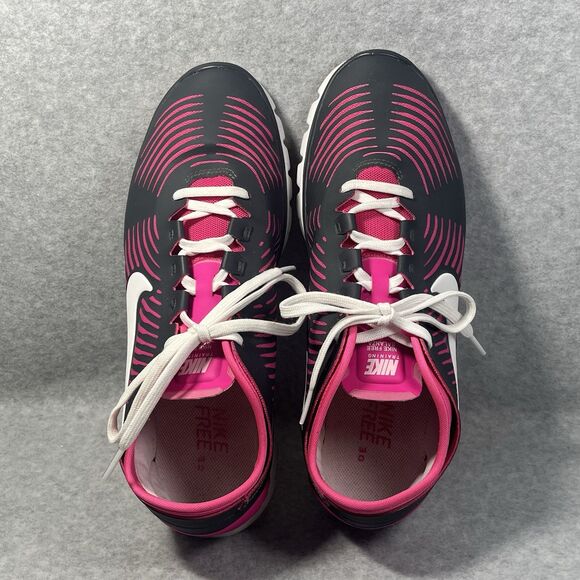 Nike Free Balanza 3.0 Running Training Shoes Gray Pink Women 11 Athletic Sneaker - Picture 9 of 15